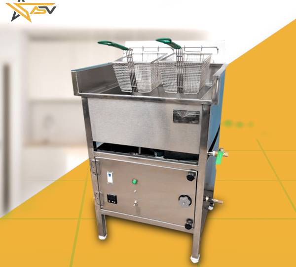 Fryer Double Basket (Gas with Electric)