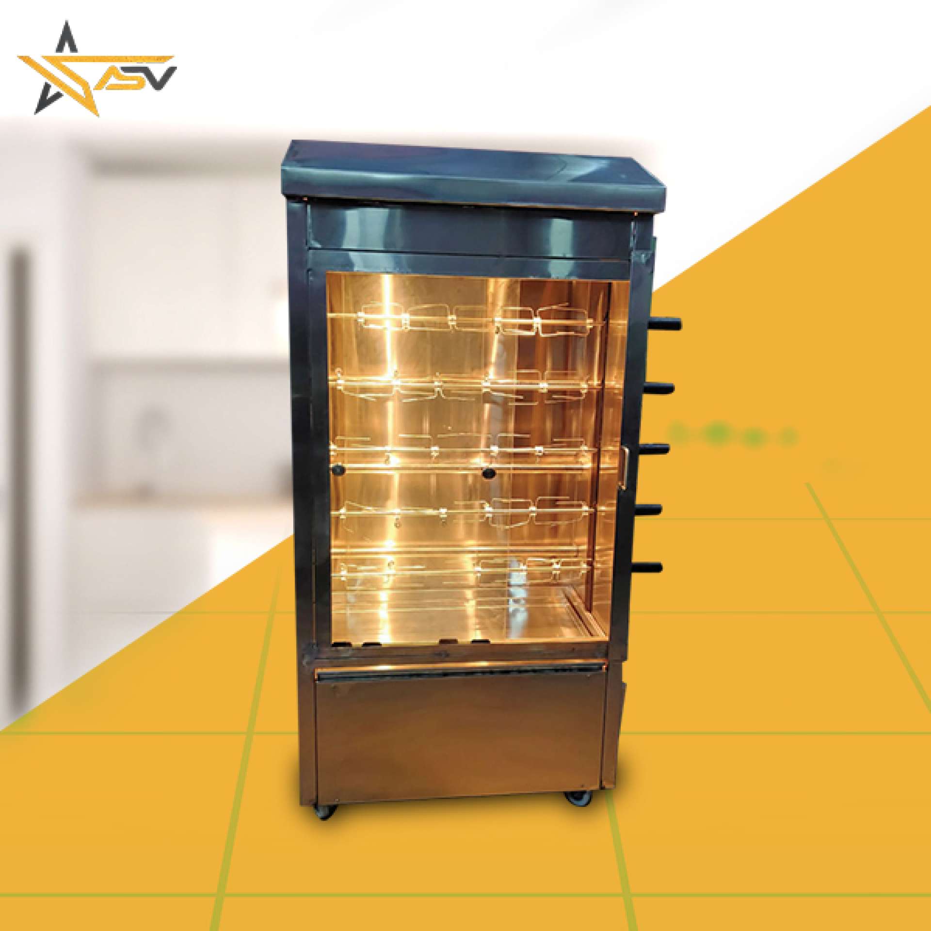 25 BIRDS CHICKEN GRILL MACHINE