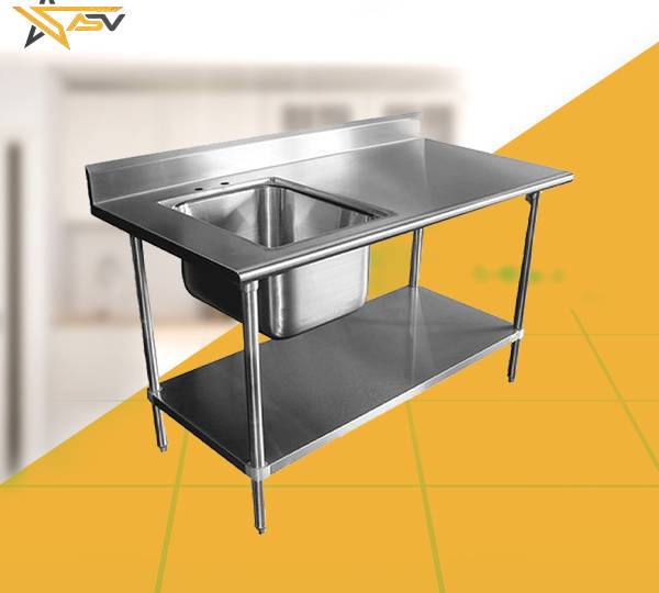 Sink With Work Table