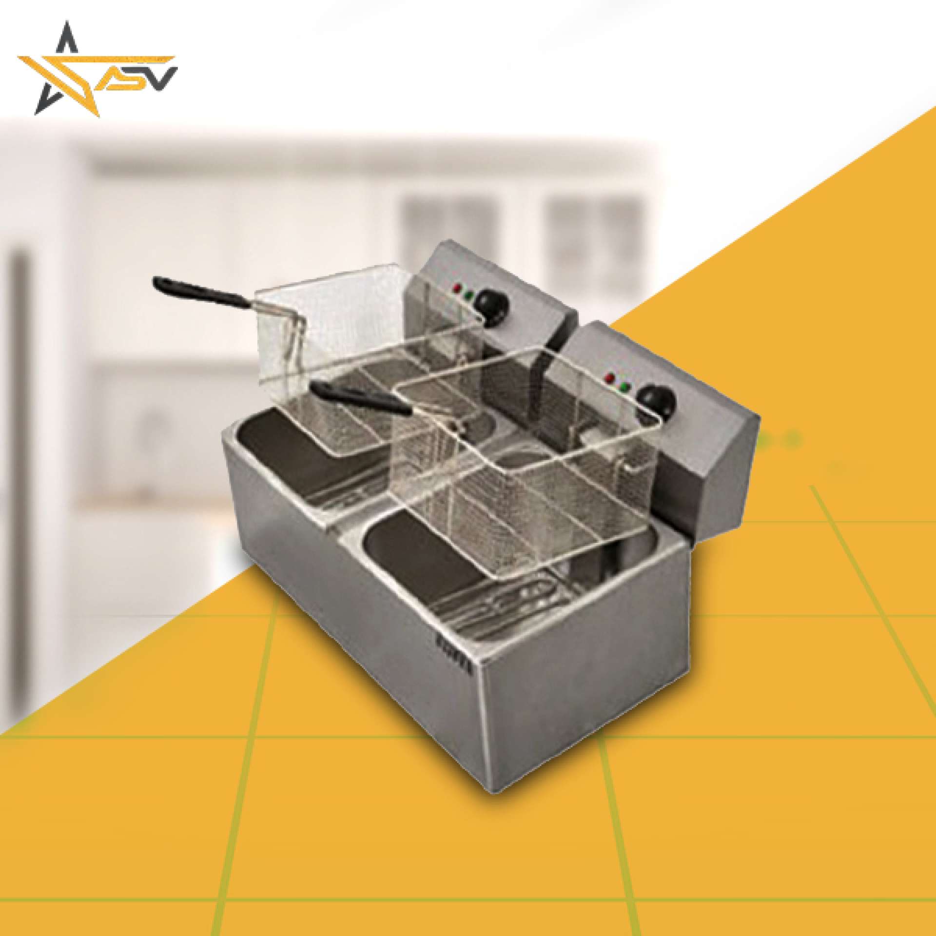 Fryer Double Basket Table Top