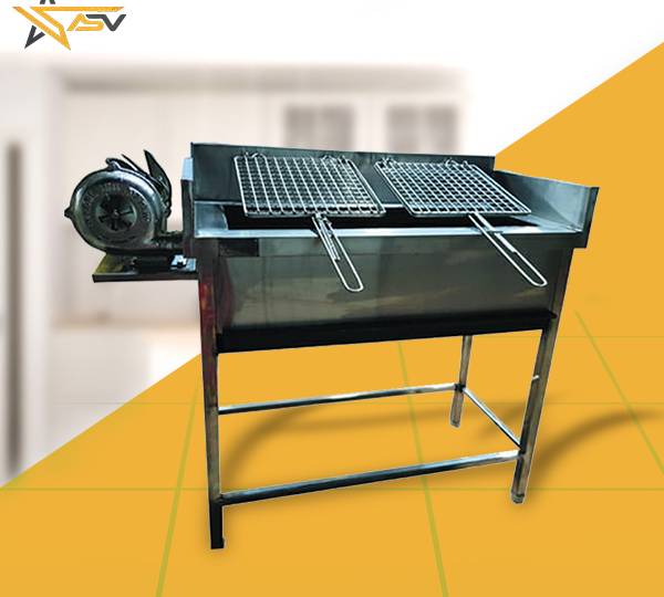 Barbeque With Blower