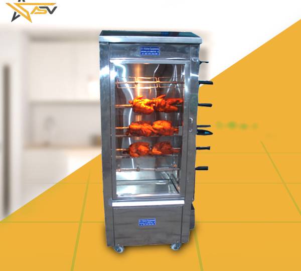 9 BIRDS CHICKEN GRILL MACHINE