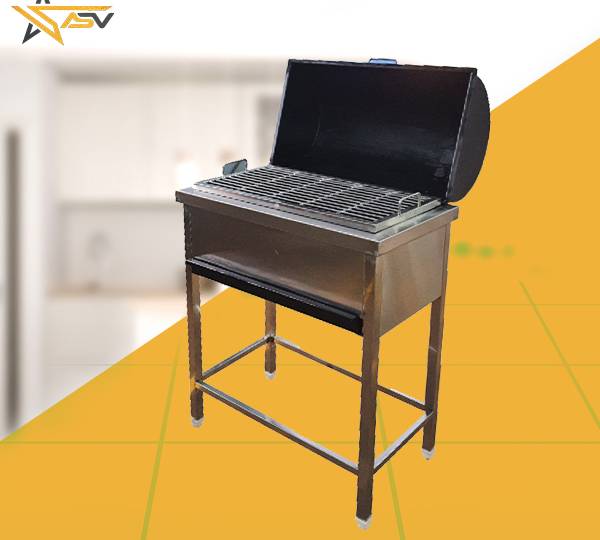 Barbeque With Lid
