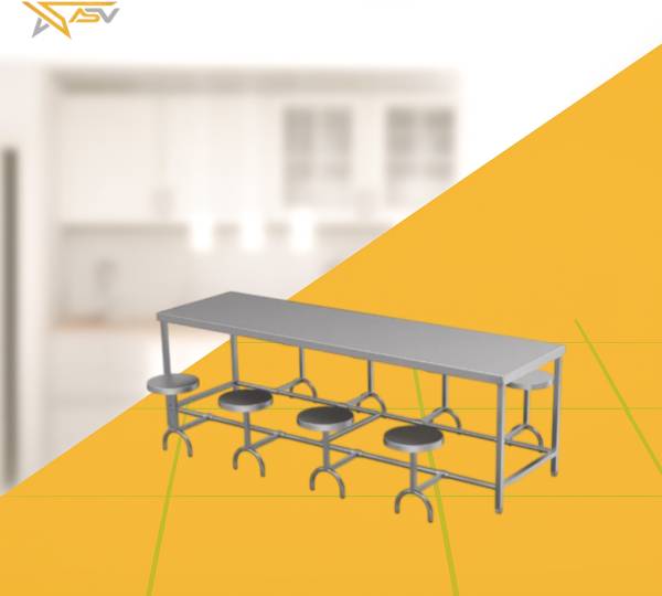 CANTEEN DINING TABLE 8 SEATER