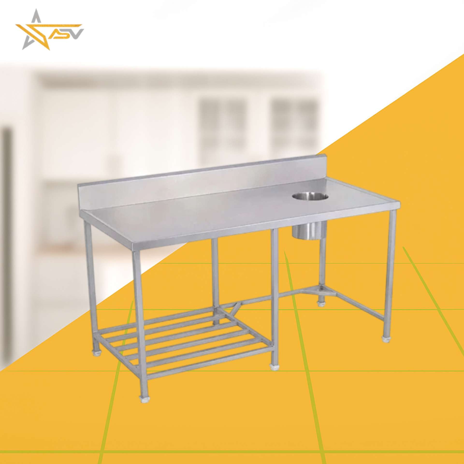 Dish Landing Table