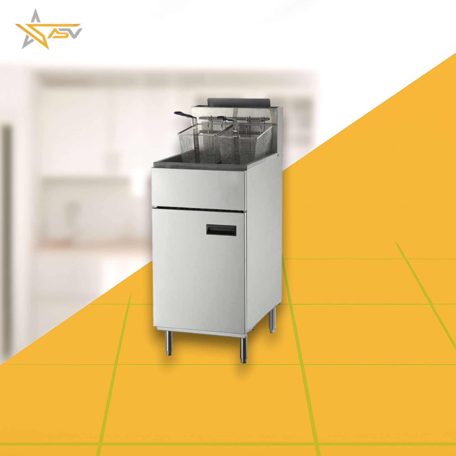 Gas Deep Fryer
