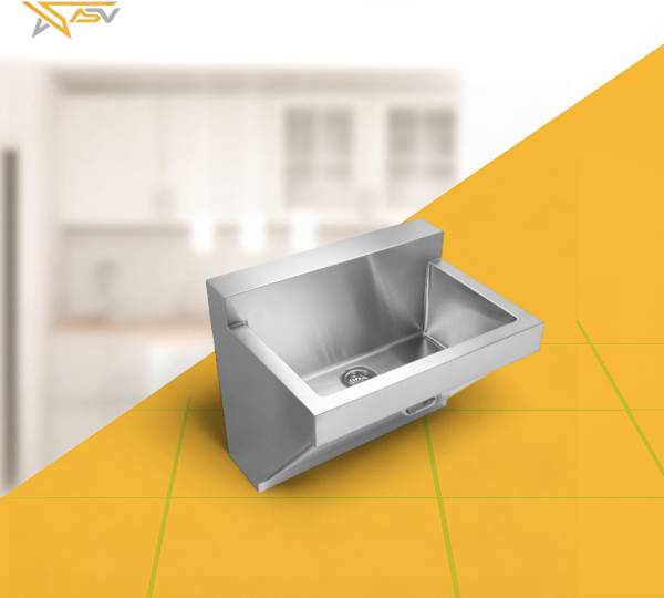 SINGLE SINK WALL MOUNTED