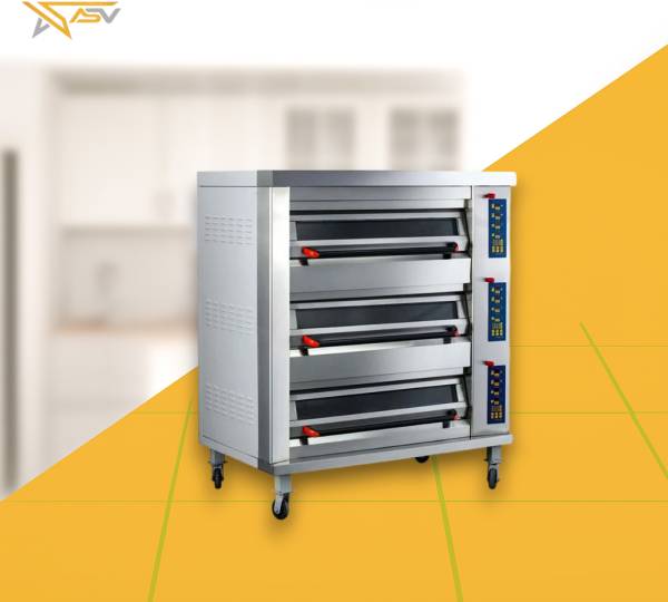 Three Deck Pizza Oven