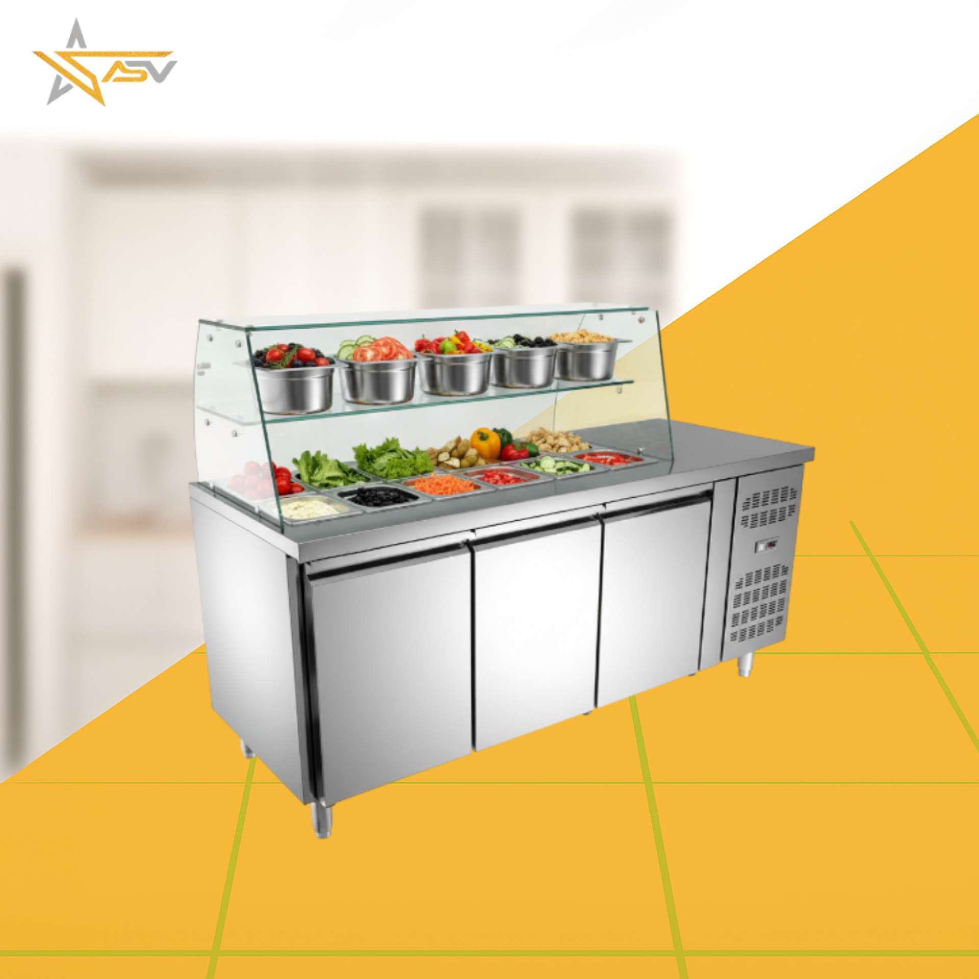 Under Counter Chiller And Salad Bars