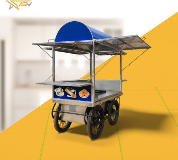 STAINLESS STEAL FOOD CART