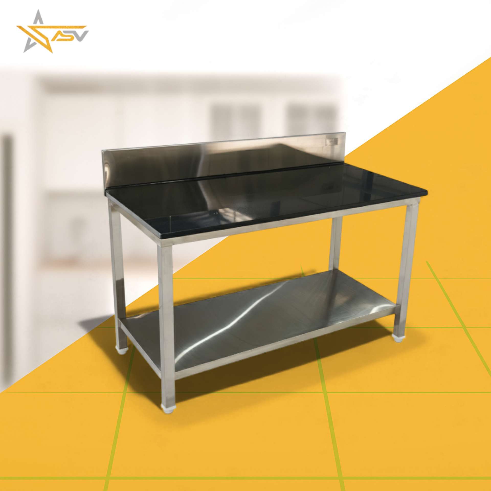 WORKING TABLE WITH BLACK GRANET