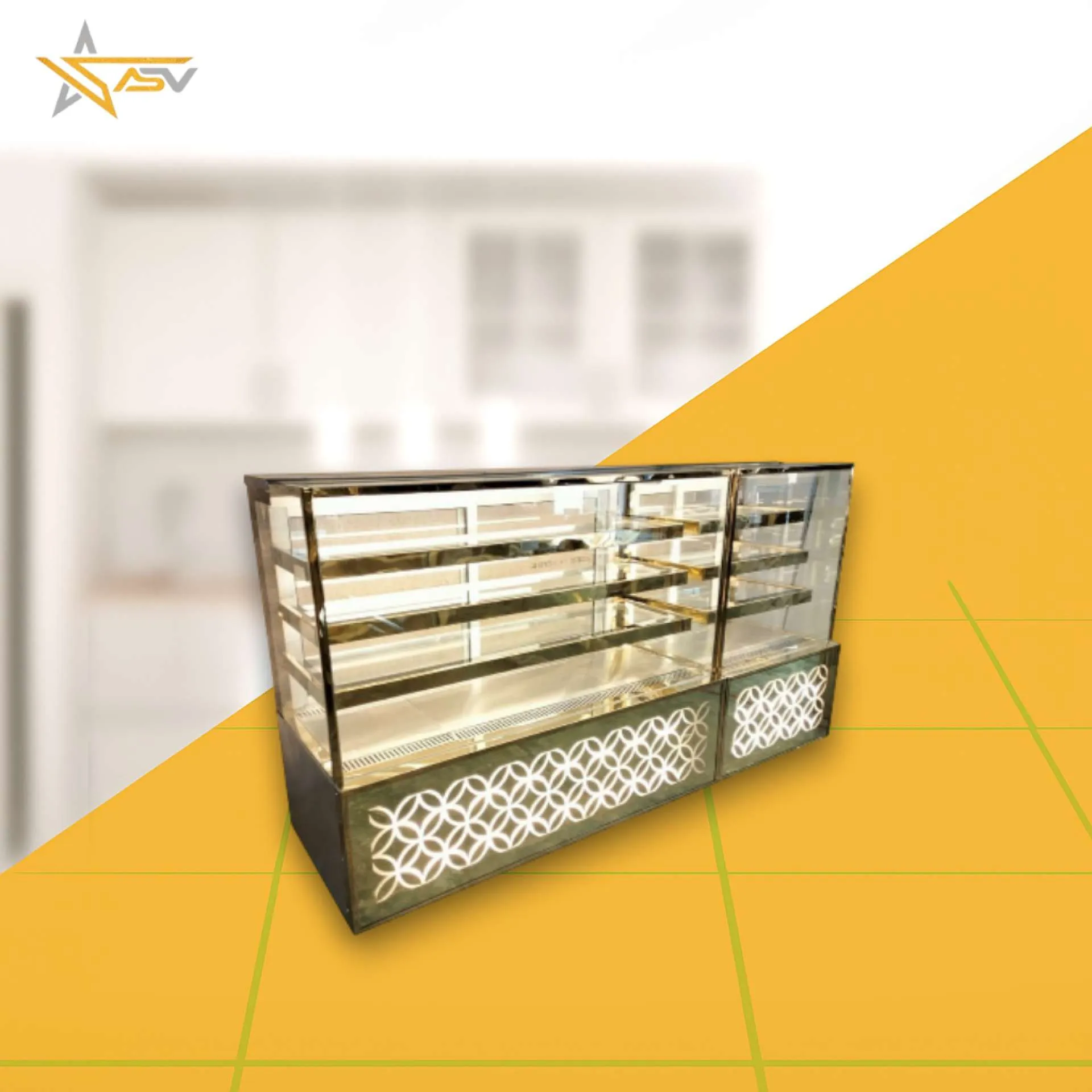 Snacks Display Counter