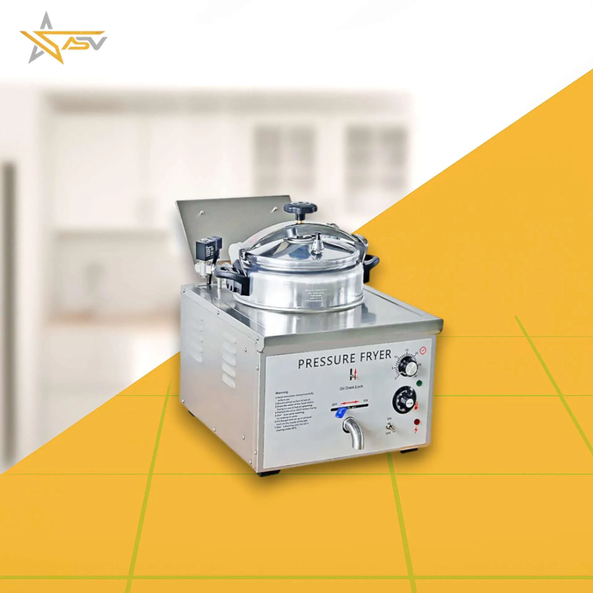 Broasted Chicken Fryer